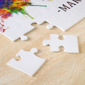 Marseille France Skyline Puzzle (Seite)