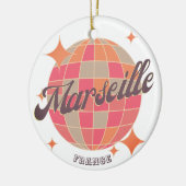Marseille France Stadt Modeerscheinung Rosa Diskot Keramik Ornament (Links)