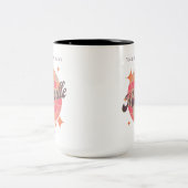 Marseille France Stadt Modeerscheinung Rosa Diskot Zweifarbige Tasse (Mittel)