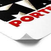 Marseille, France Vintage Travel Poster (Ecke)