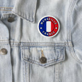 Marseille Frankreich Button (Beispiel)
