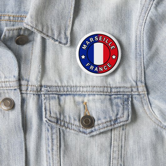 Marseille Frankreich Button (Beispiel)