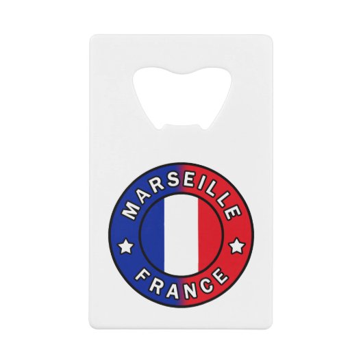 Marseille Frankreich Geldbeutel Flaschenöffner (Vorderseite)