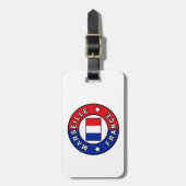 Marseille Frankreich Gepäckanhänger (Vorderseite vertikal)