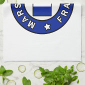 Marseille Frankreich Geschirrtuch (Gefaltet)