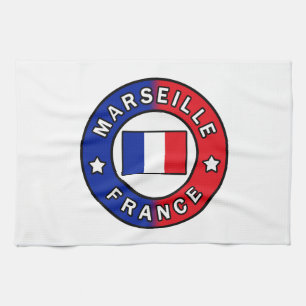Marseille Frankreich Geschirrtuch