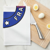 Marseille Frankreich Geschirrtuch (Viertel Falte)