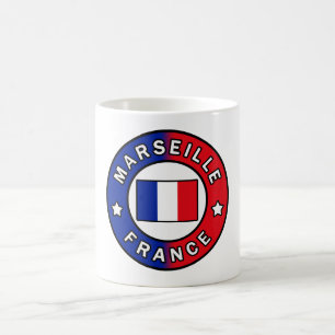 Marseille Frankreich Kaffeetasse