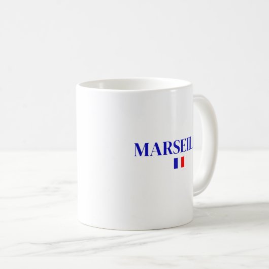 MARSEILLE Frankreich Kaffeetasse (VorderseiteRechts)