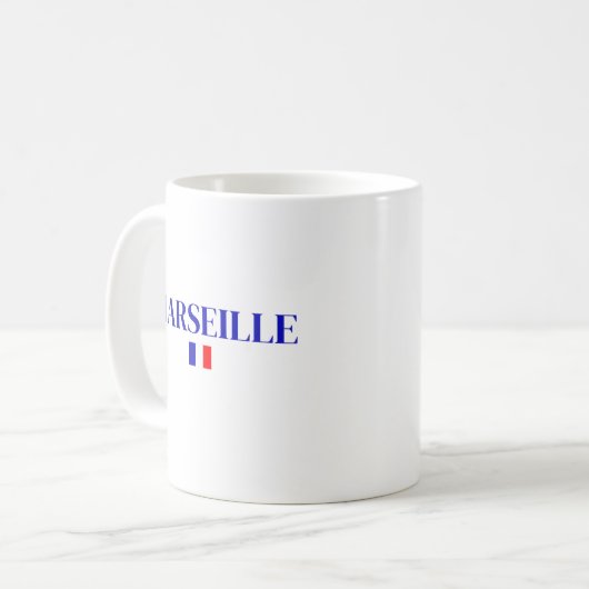 MARSEILLE Frankreich Kaffeetasse (Vorderseite Links)