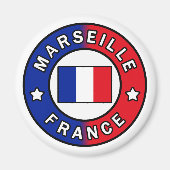 Marseille Frankreich Magnet (Vorne)
