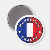 Marseille Frankreich Magnet (Vorderseite/Rückseite)