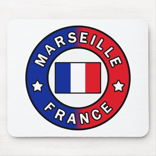 Marseille Frankreich Mousepad (Vorne)