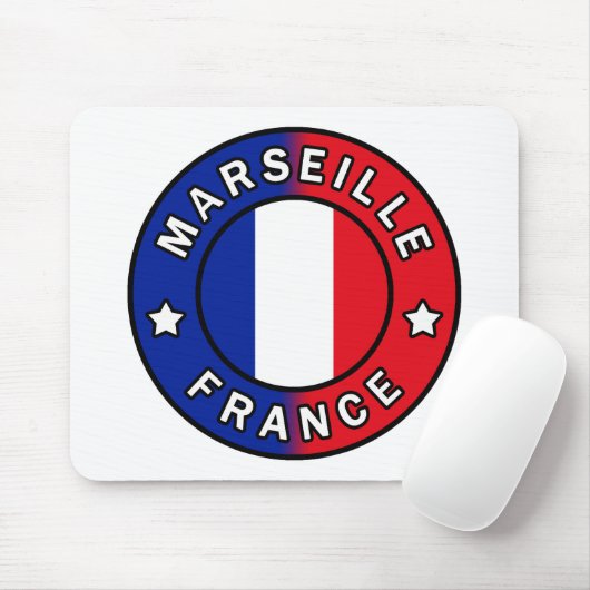 Marseille Frankreich Mousepad (Mit Mouse)