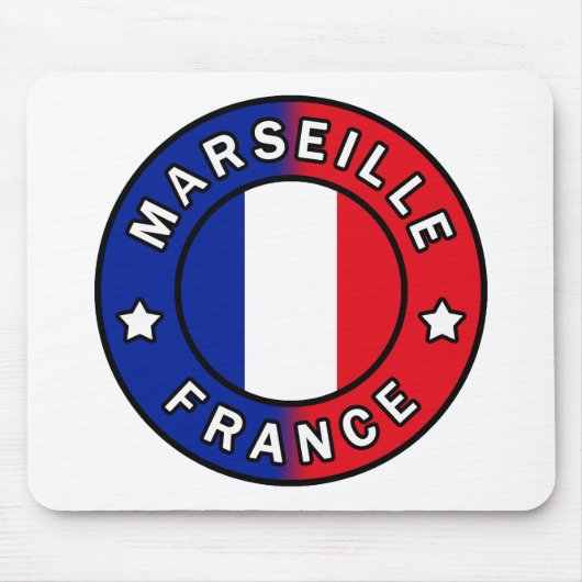Marseille Frankreich Mousepad (Vorne)