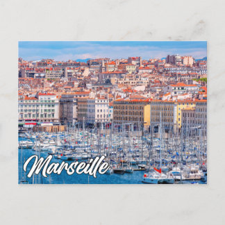 Marseille, Frankreich Postkarte