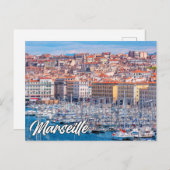 Marseille, Frankreich Postkarte (Vorne/Hinten)