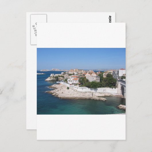 Marseille Frankreich Postkarte (Vorne/Hinten)