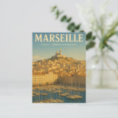 Marseille — Frankreich Postkarte (Stehend Vorderseite)
