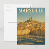 Marseille — Frankreich Postkarte (Vorne/Hinten)