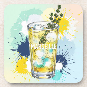 Marseille, Frankreich, von Natasha Us Getränkeuntersetzer