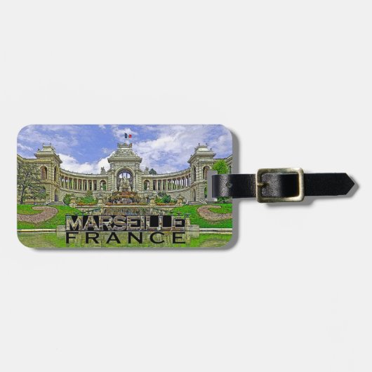 Marseille Gepäckanhänger (Vorderseite horizontal)
