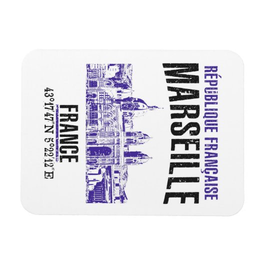 Marseille Magnet (Horizontal)