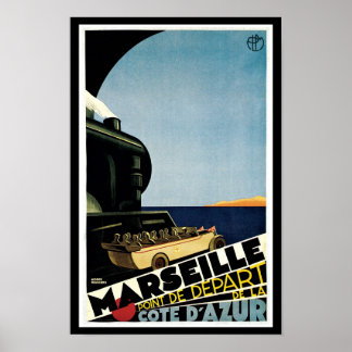 Marseille ~ Point de Depart Poster