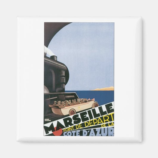 Marseille Point de Dpart del Cote / Azur Magnet (Vorne)