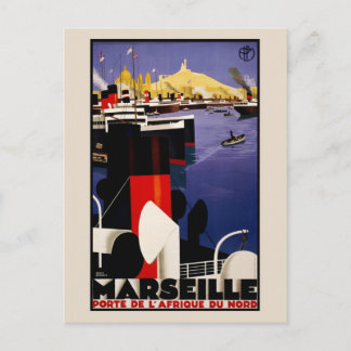 Marseille Porte Afrique Du Nord Postkarte