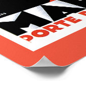 Marseille Porte De L'Afrique Poster (Ecke)