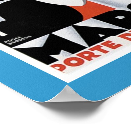 Marseille Poster (Ecke)