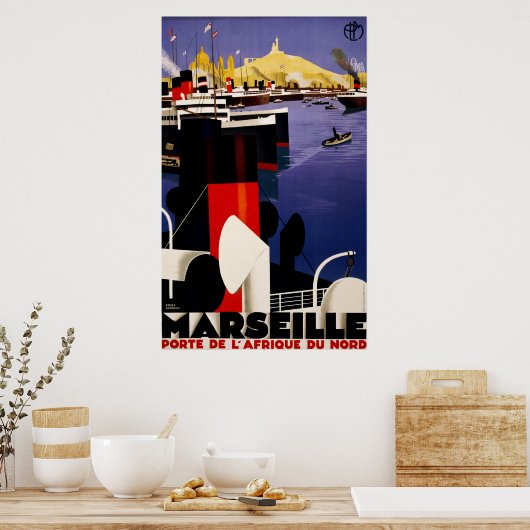 Marseille Poster (Küche)