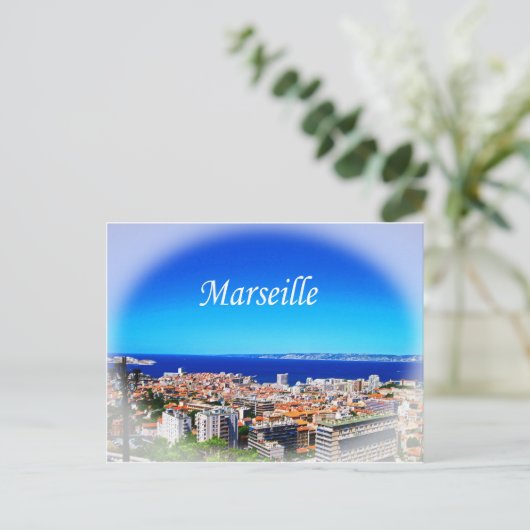 Marseille Postkarte (Stehend Vorderseite)
