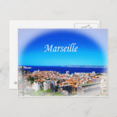 Marseille Postkarte (Vorne/Hinten)