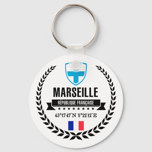 Marseille Schlüsselanhänger (Vorderseite)