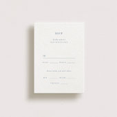 Marseille Wedding RSVP Card