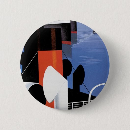 Marseilles Poster Button (Vorderseite)