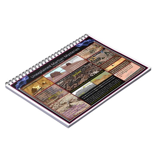 Marsgeheimnisse Notizblock (Linke Seite)