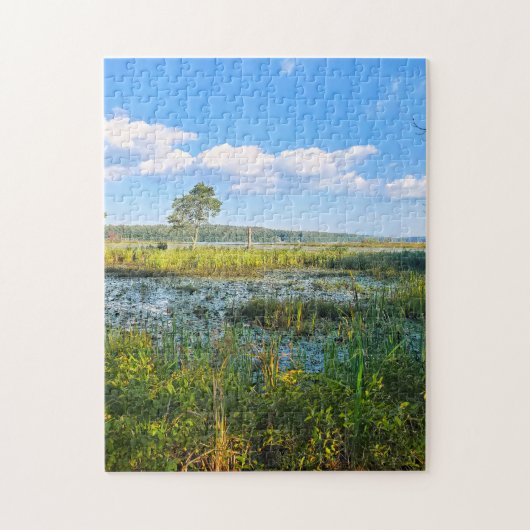 Marsh At Massabesic Puzzle (Vertikal)