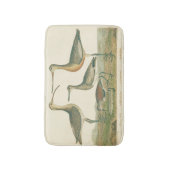 Marsh Bird Curlew Snipe Vogelbeobachtung Badematte (Vorderseite Vertikal)