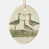 Marsh Bird Curlew Snipe Vogelbeobachtung Keramik Ornament (Rechts)