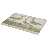 Marsh Bird Curlew Snipe Vogelbeobachtung Schneidebrett (Ecke)