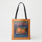 Marsh Brand | Vintages Zitruszeichen Tasche (Vorderseite)