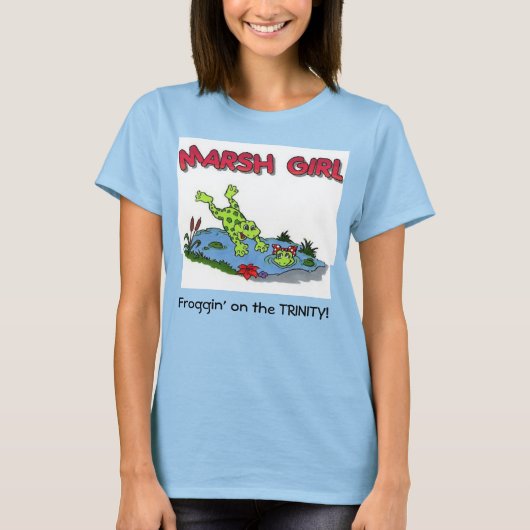 Marsh Girl Frog T-Shirt (Vorderseite)