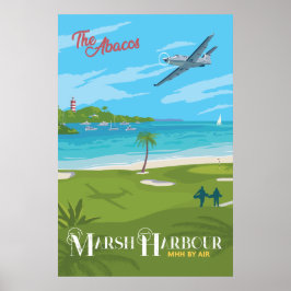 Marsh Harbor Poster