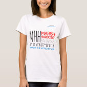 Marsh Harbour, Bahamas T-Shirt (Vorderseite)