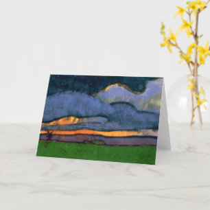 Marsh Landschaft mit einer Mühle   Emil Nolde   Karte