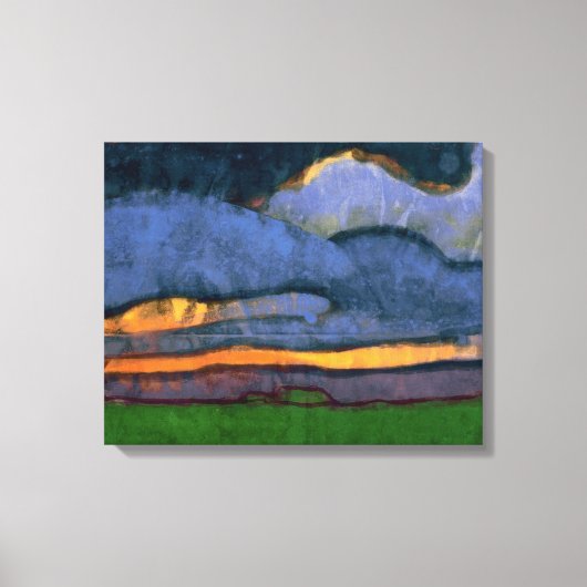Marsh Landschaft mit einer Mühle | Emil Nolde | Leinwanddruck (Vorderseite)