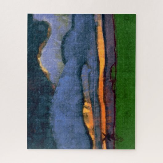 Marsh Landschaft mit einer Mühle | Emil Nolde | Puzzle (Vertikal)